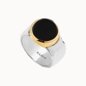 NAJO Chroma Black Onyx Ring