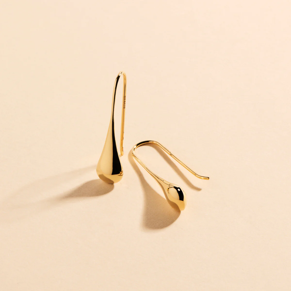 NAJO Gold Plated Teardrop Earrings - Image 4