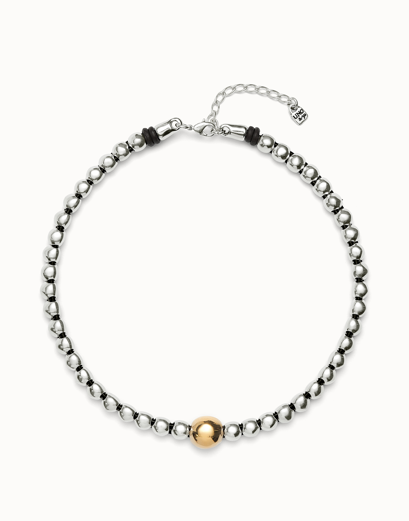 UNO de50 Beaded Short Necklace