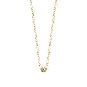 LM | 18ct Yellow Plated CZ Necklace