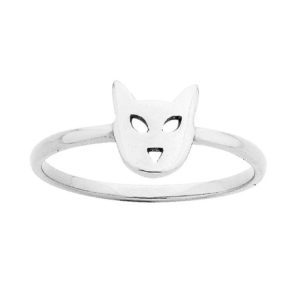 Karen Walker | Mini Cat Ring Silver