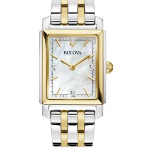 Bulova Two-tone Gold and Stainless-Steel Watch