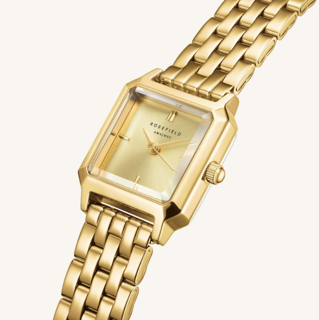 Rosefield Boxelle Champagne Watch - Image 2