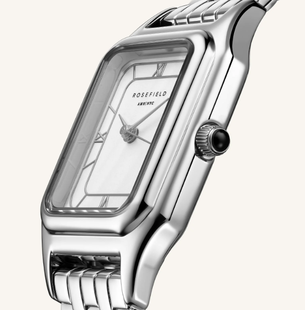 Rosefield Ivy White Silver Watch - Image 2