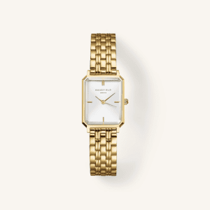 Rosefield Gold Plated XS Octagon Watch