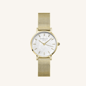Rosefield Small Edit Gold Plated Watch