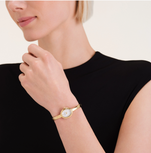 Rosefield Bangle Gold Plated Watch - Image 4