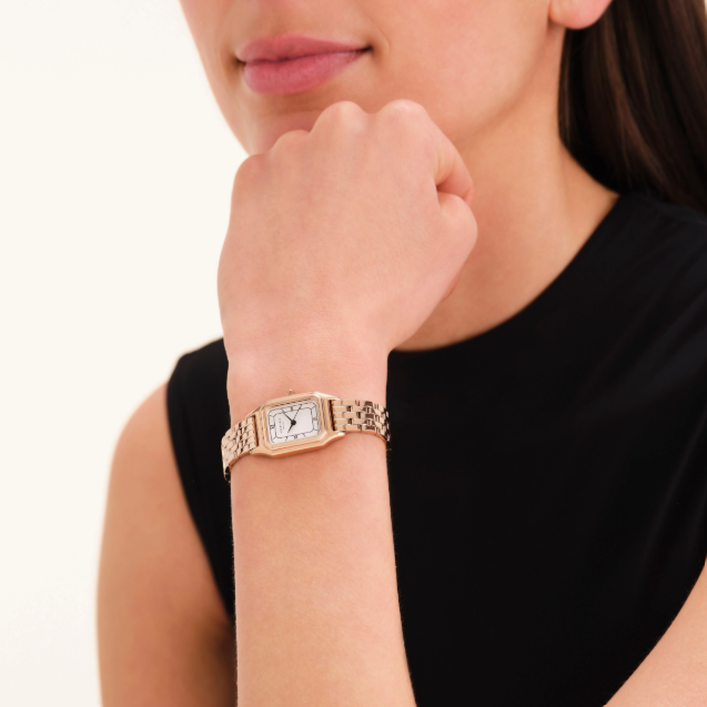 Rosefield Octagon Rose Gold Watch - Image 2