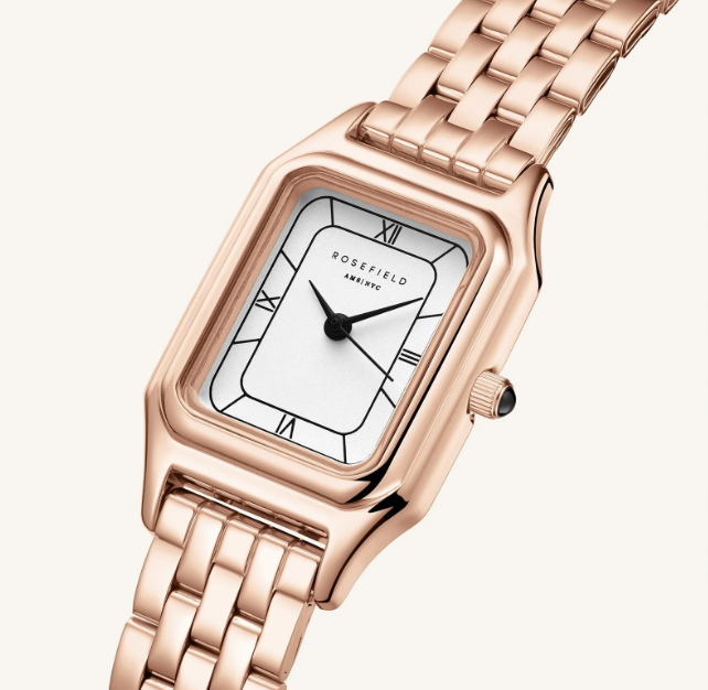 Rosefield Octagon Rose Gold Watch - Image 3