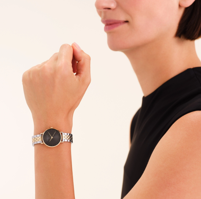 Rosefield Small Edit Two-Tone Watch - Image 3