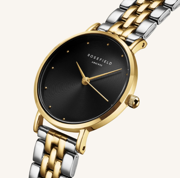 Rosefield Small Edit Two-Tone Watch - Image 2